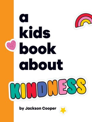 cover image of A Kids Book About Kindness
